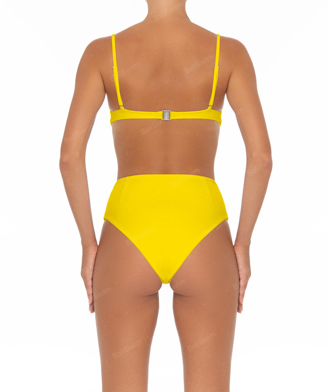 BSWS-B40 Darted High Rise Bikini Bottom
