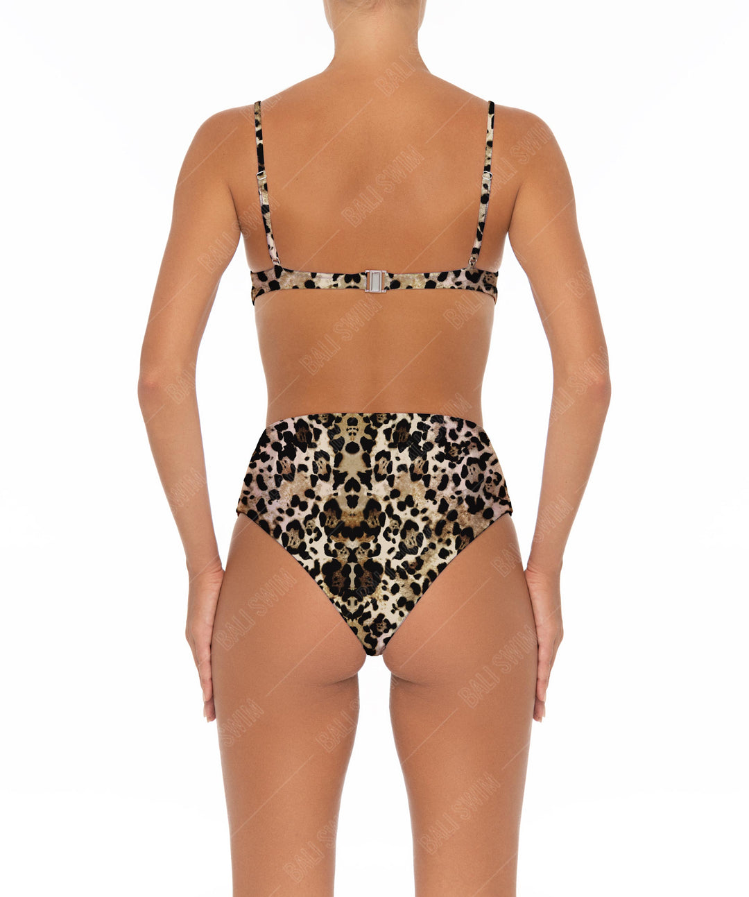 BSWS-B40 Darted High Rise Bikini Bottom