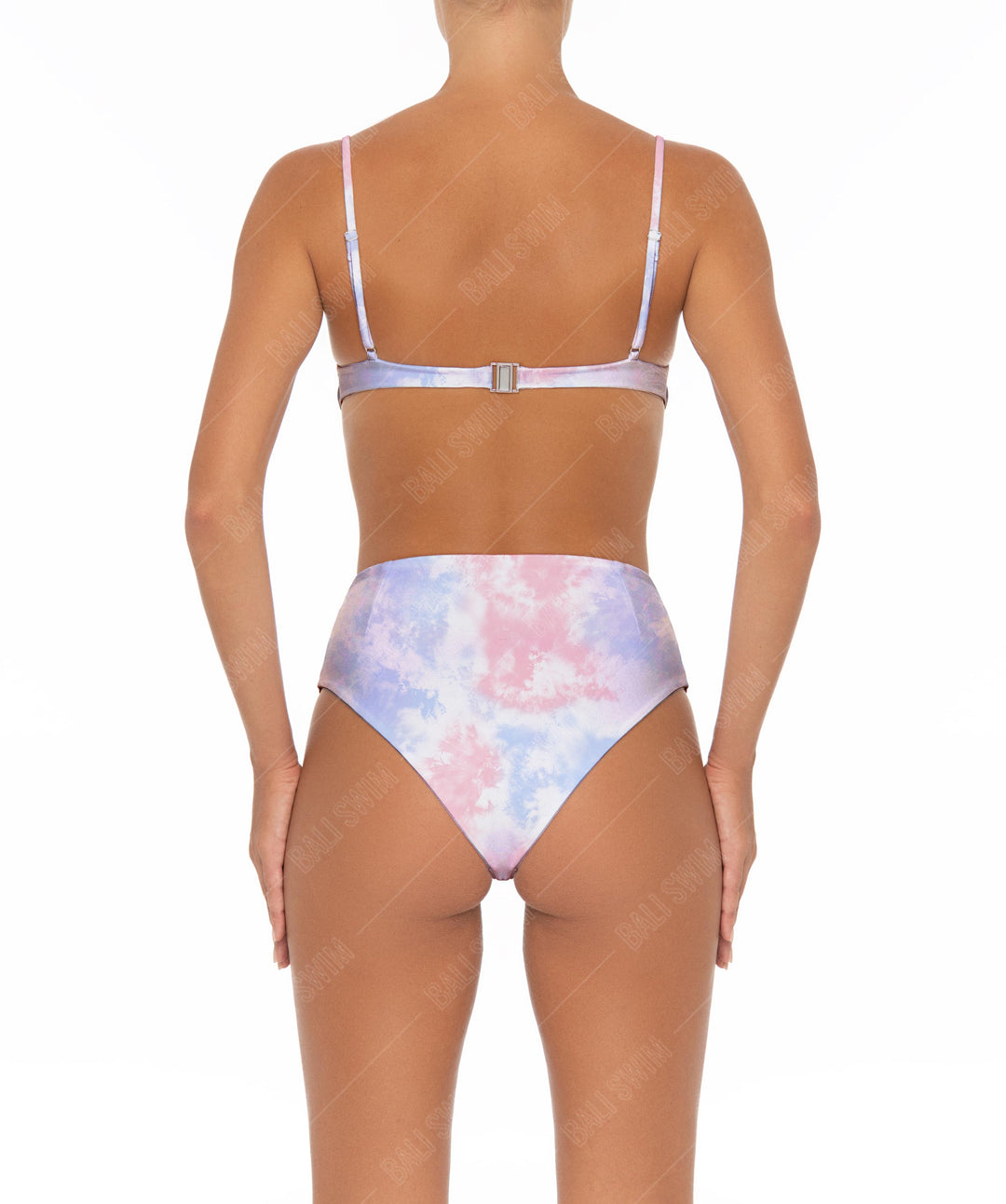BSWS-B40 Darted High Rise Bikini Bottom