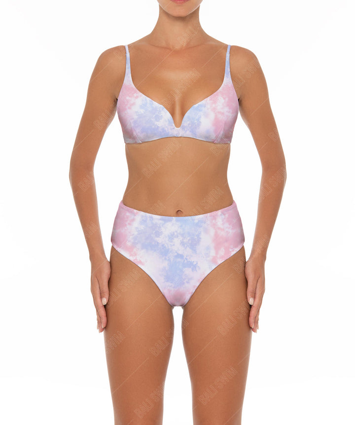 BSWS-B40 Darted High Rise Bikini Bottom