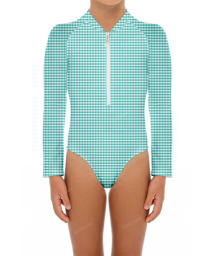 BSGS-RS02 Girl's Rash Guard One Piece