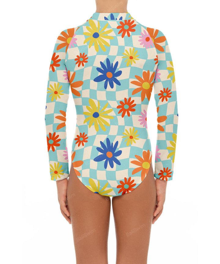 BSGS-RS02 Girl's Rash Guard One Piece