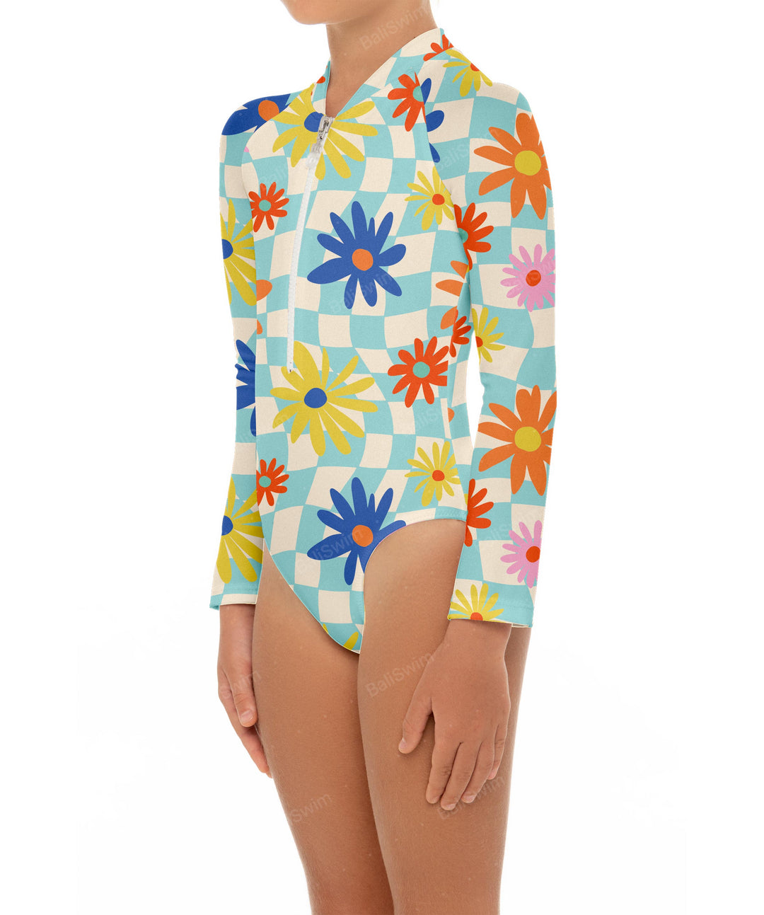 BSGS-RS02 Girl's Rash Guard One Piece