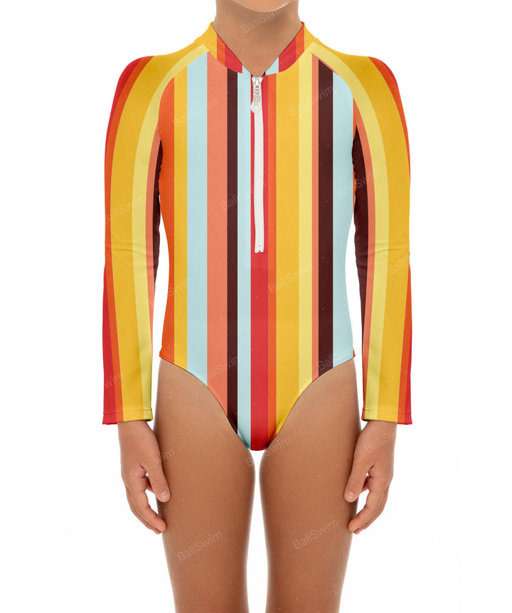 BSGS-RS02 Girl's Rash Guard One Piece