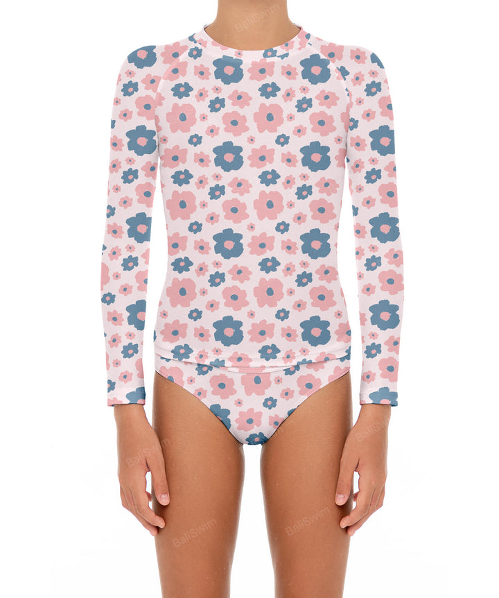 BSGS-RT03 Girl's Rash Guard Top