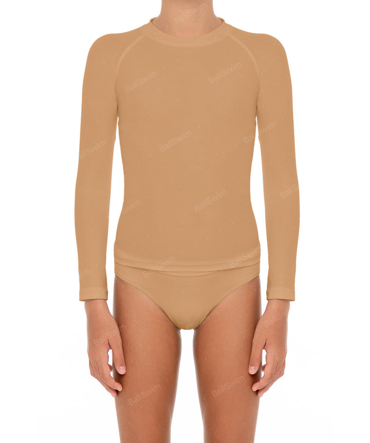 BSGS-RT03 Girl's Rash Guard Top