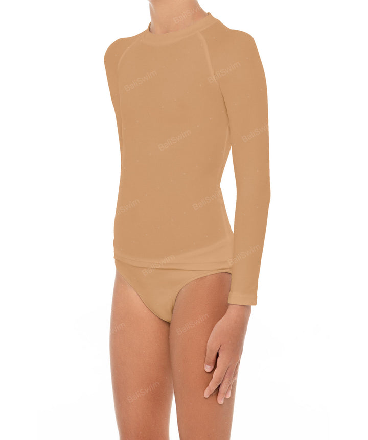 BSGS-RT03 Girl's Rash Guard Top
