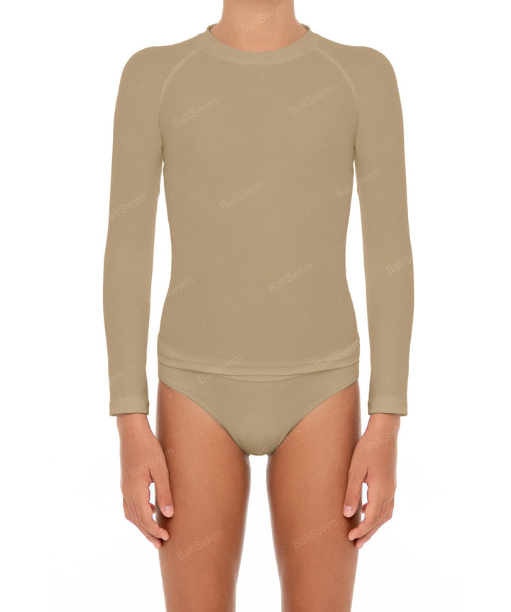 BSGS-RT03 Girl's Rash Guard Top
