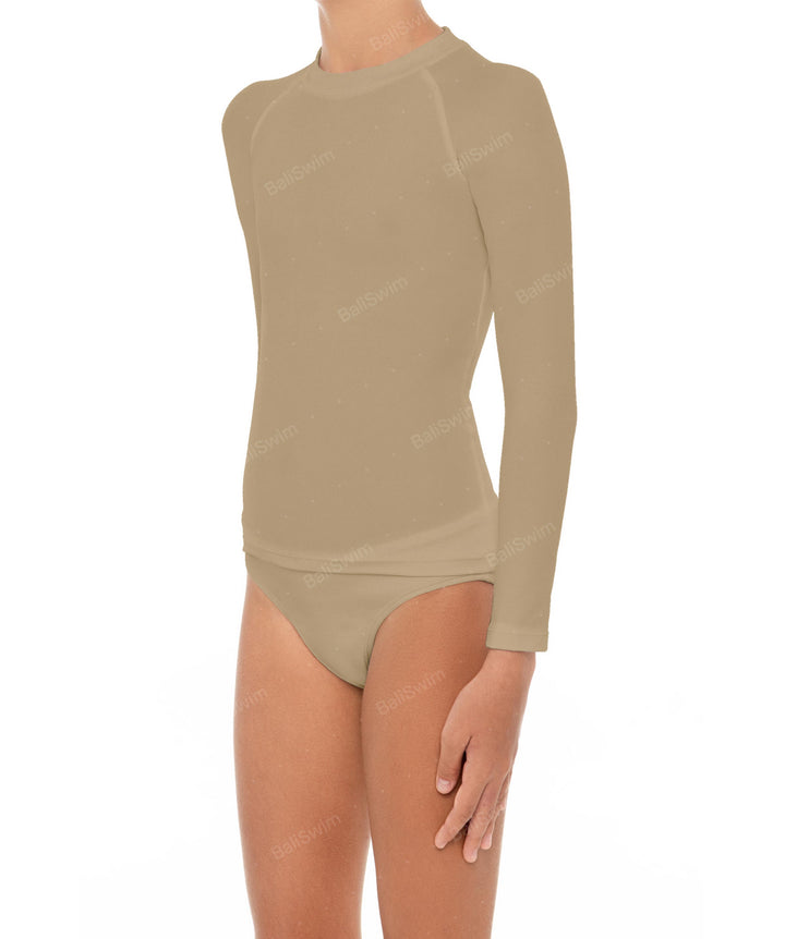 BSGS-RT03 Girl's Rash Guard Top