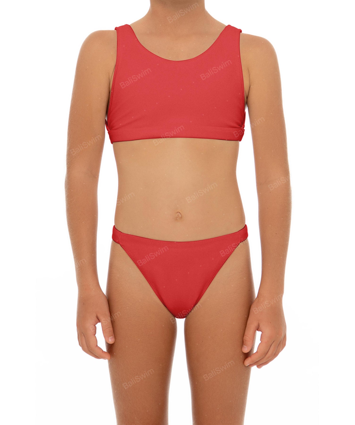 High Waist Scrunch Bikini Hot Pants - Matte Spandex - Several Color Options