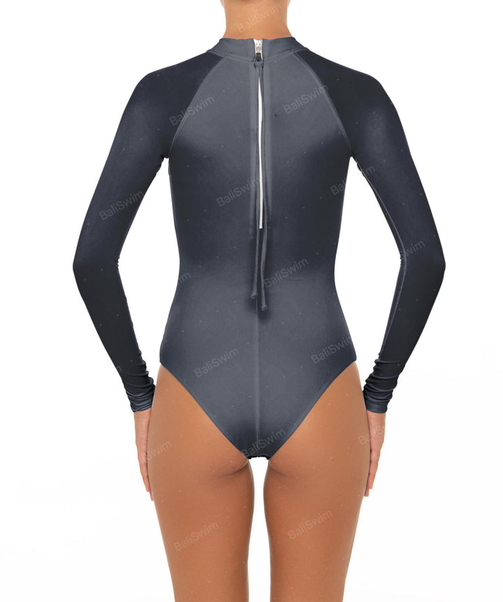 BSWS-R02 One Piece Long Sleeves Rash Guard