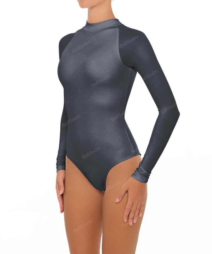 BSWS-R02 One Piece Long Sleeves Rash Guard