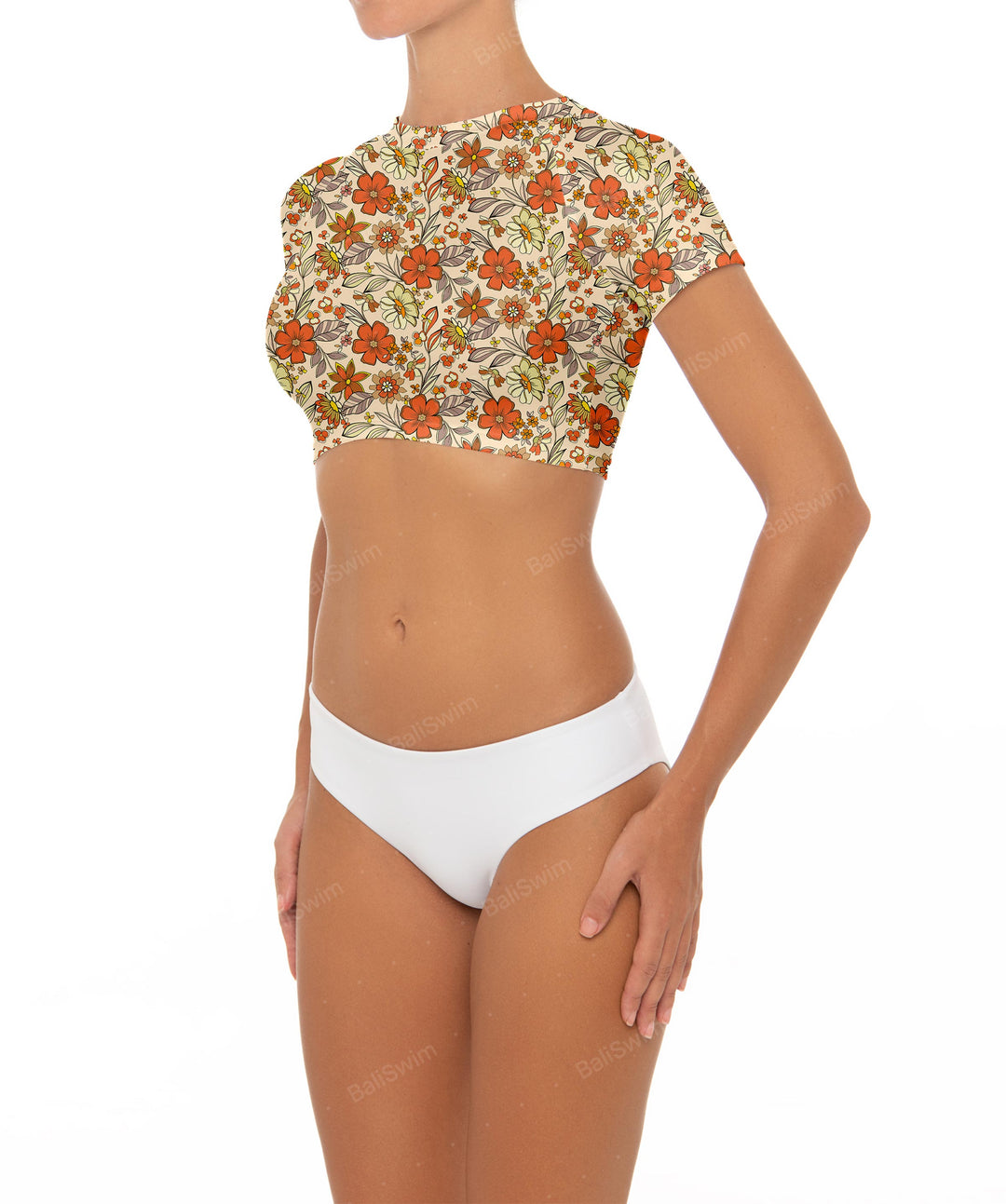 BSWS-R03 Crop Rash Guard