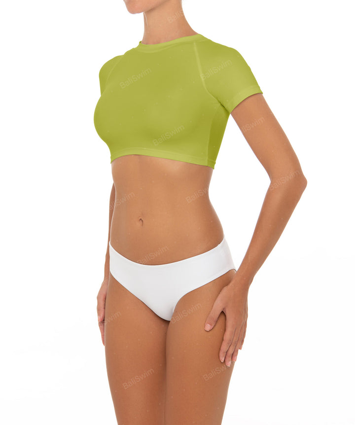 BSWS-R03s Crop Rash Guard