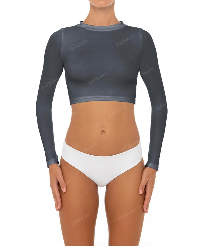 BSWS-R04 Long Sleeves Crop Rash Guard