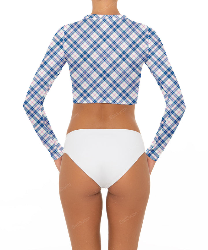 BSWS-R04 Long Sleeves Crop Rash Guard
