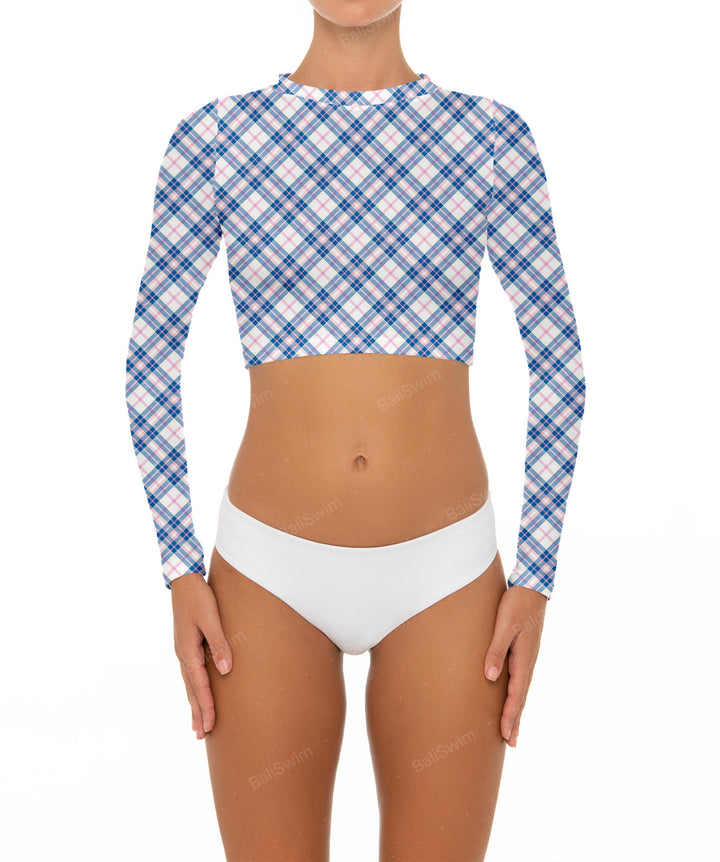 BSWS-R04 Long Sleeves Crop Rash Guard