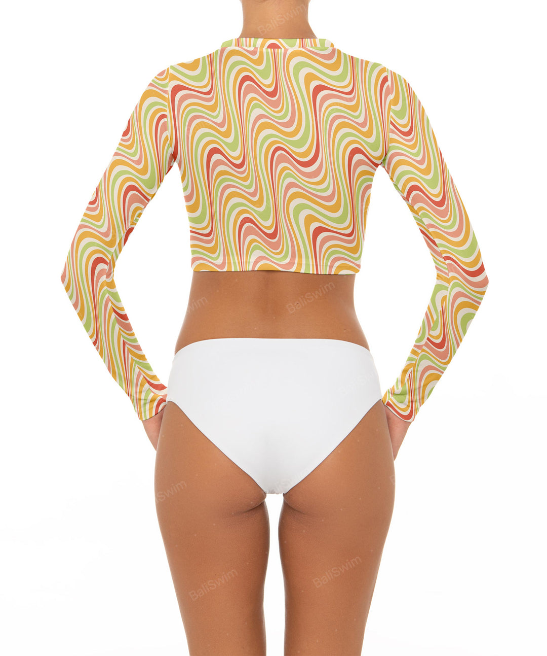 BSWS-R04 Long Sleeves Crop Rash Guard
