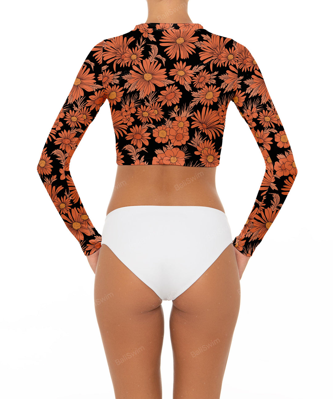 BSWS-R04 Long Sleeves Crop Rash Guard