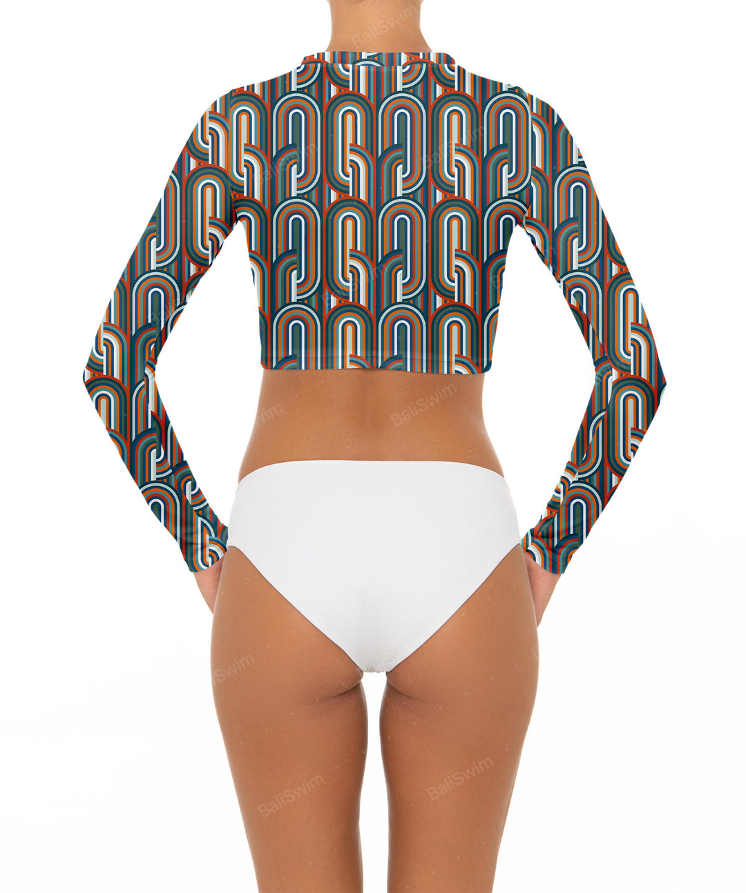 BSWS-R04 Long Sleeves Crop Rash Guard