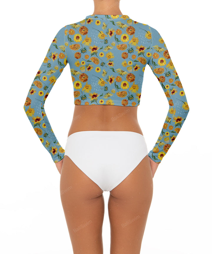 BSWS-R04 Long Sleeves Crop Rash Guard