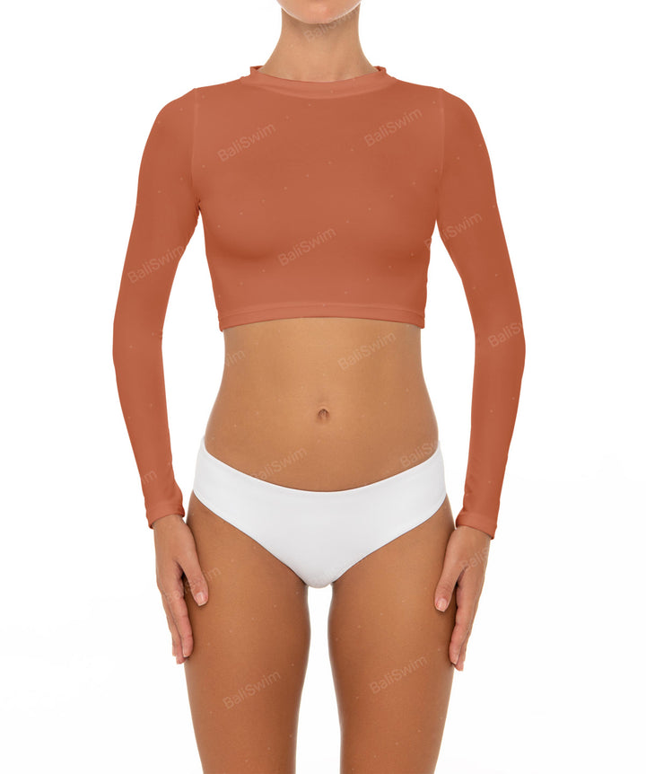 BSWS-R04 Long Sleeves Crop Rash Guard