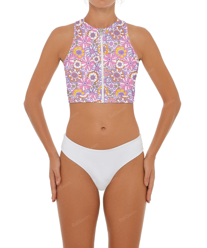 BSWS-R07 Racerback Crop Rash Guard