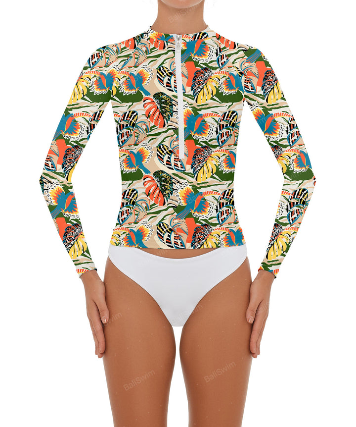 BSWS-R08 Long Sleeves Rash Guard