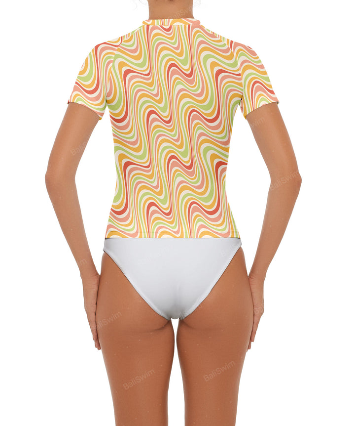 BSWS-R09 Short Sleeves Rash Guard