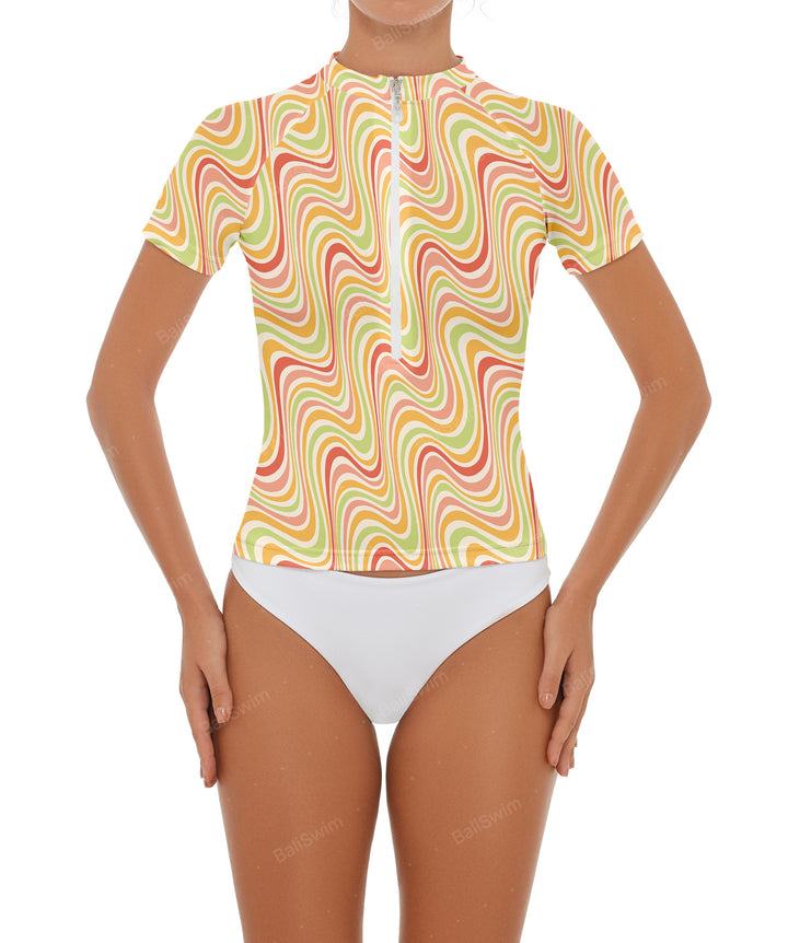 BSWS-R09 Short Sleeves Rash Guard