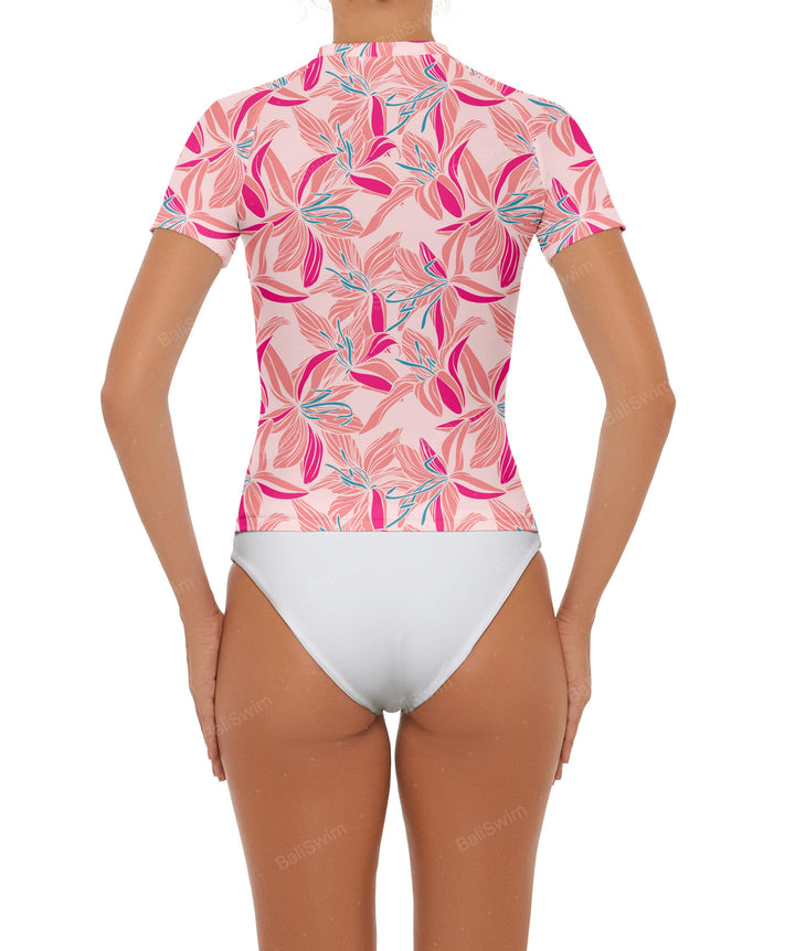 BSWS-R09 Short Sleeves Rash Guard