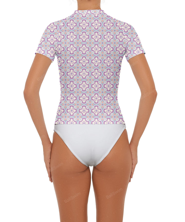 BSWS-R09 Short Sleeves Rash Guard