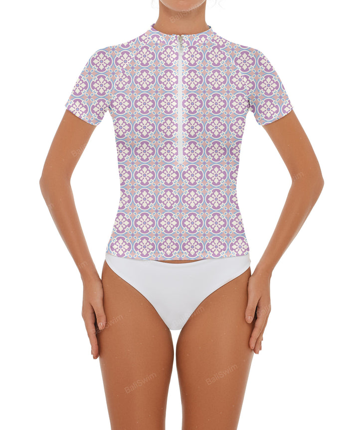 BSWS-R09 Short Sleeves Rash Guard