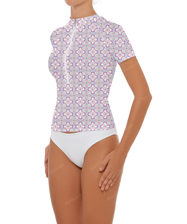 BSWS-R09 Short Sleeves Rash Guard