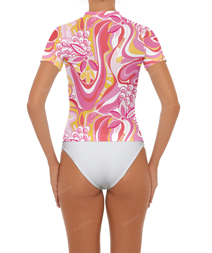 BSWS-R09 Short Sleeves Rash Guard