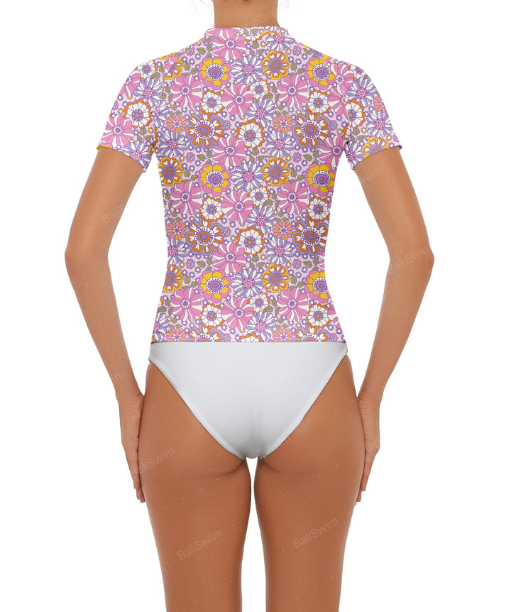 BSWS-R09 Short Sleeves Rash Guard
