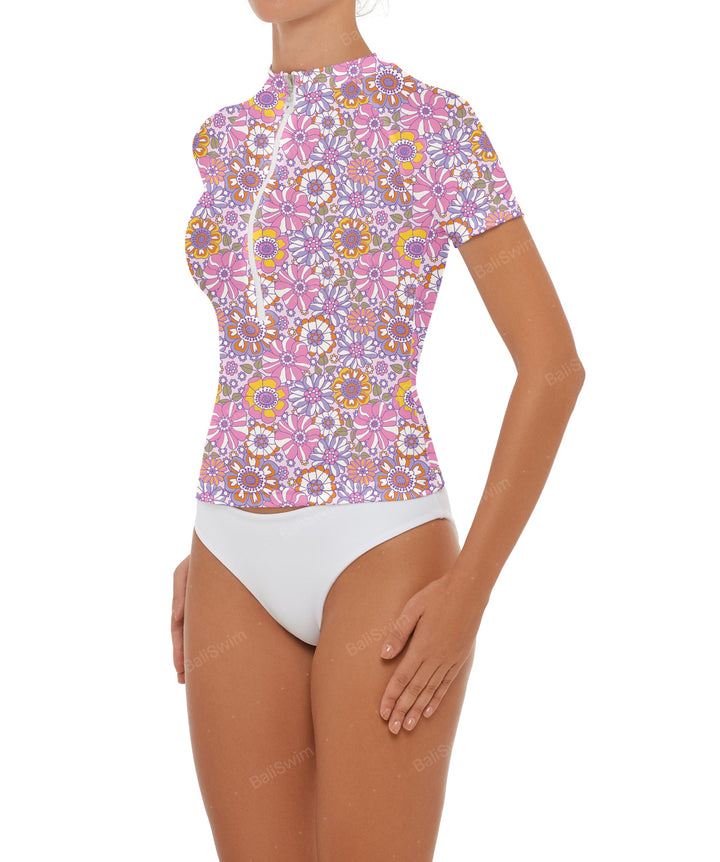 BSWS-R09 Short Sleeves Rash Guard