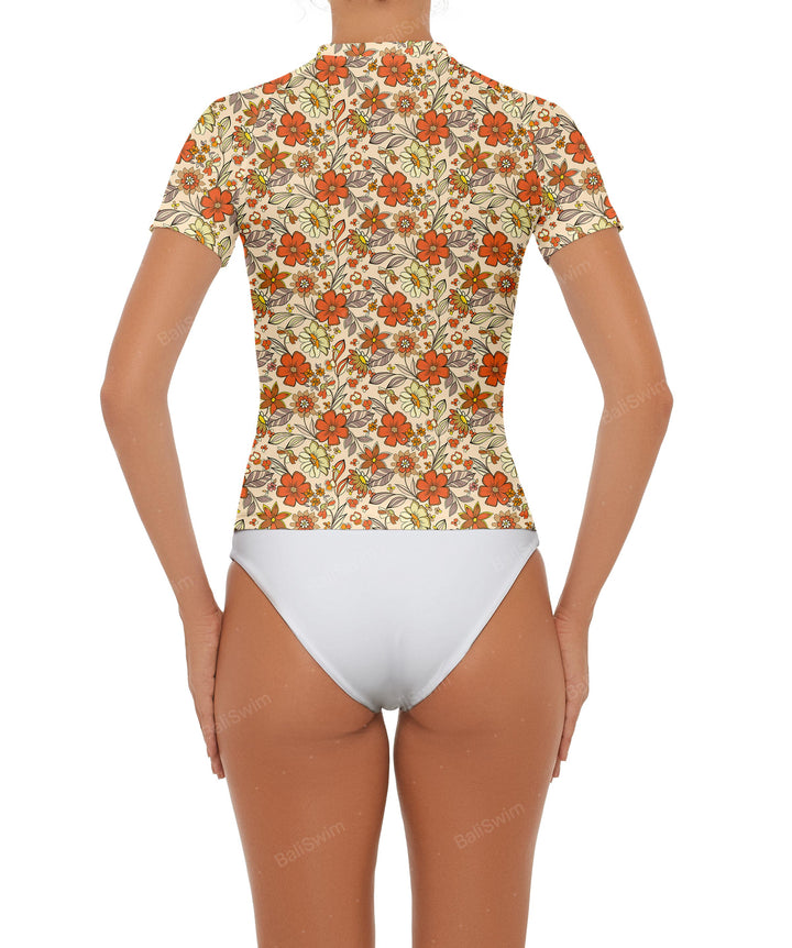 BSWS-R09 Short Sleeves Rash Guard