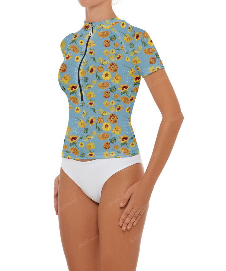BSWS-R09 Short Sleeves Rash Guard