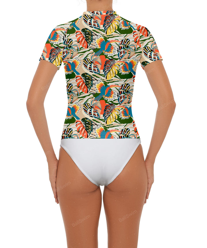 BSWS-R09 Short Sleeves Rash Guard
