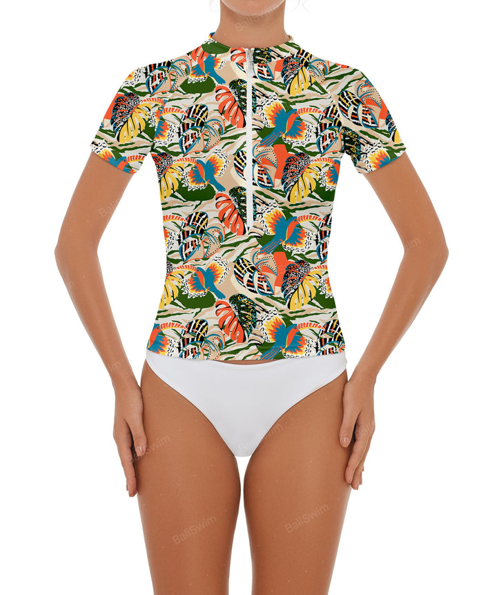 BSWS-R09 Short Sleeves Rash Guard