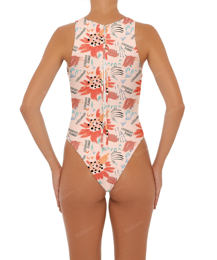 BSWS-R10 One Piece Sleeveless Rash Guard