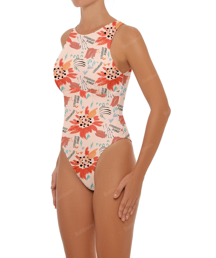 BSWS-R10 One Piece Sleeveless Rash Guard