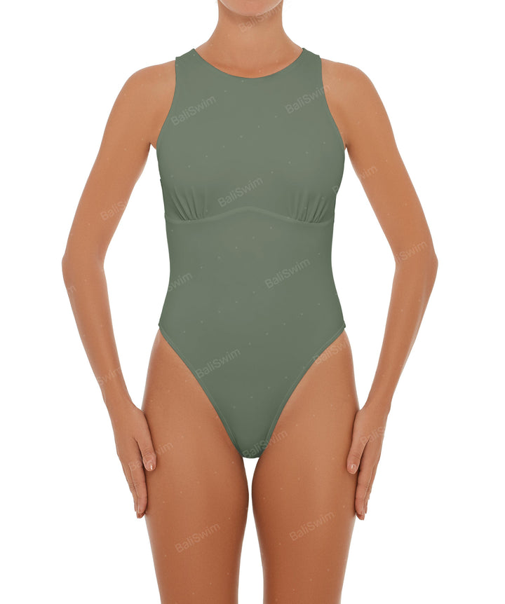 BSWS-R10 One Piece Sleeveless Rash Guard