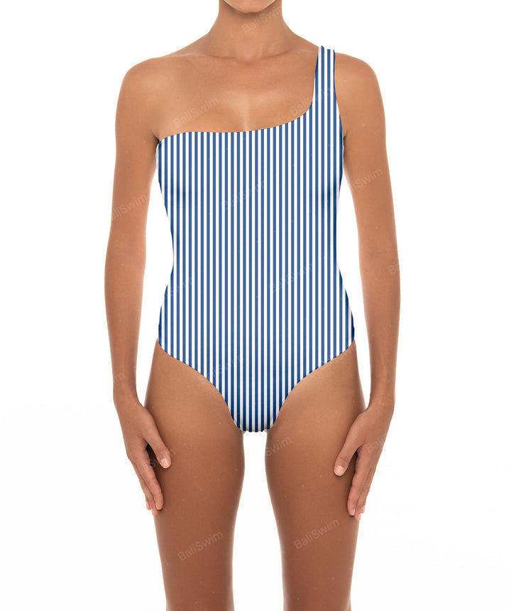 BSWS-S16 One Shoulder Swimsuit