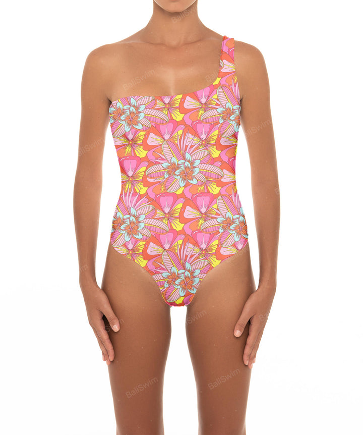 BSWS-S16 One Shoulder Swimsuit