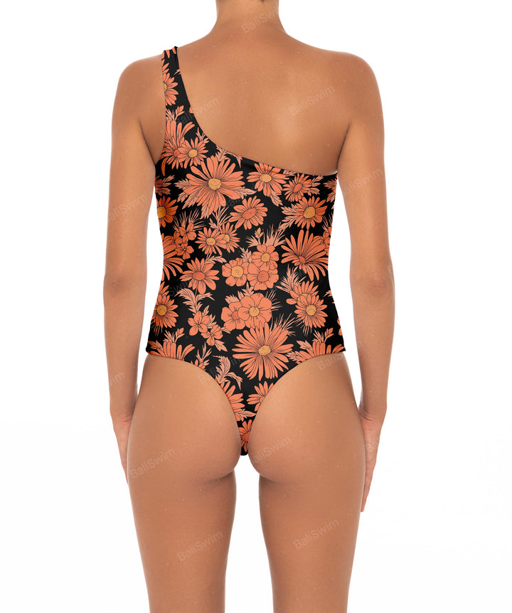 BSWS-S16 One Shoulder Swimsuit