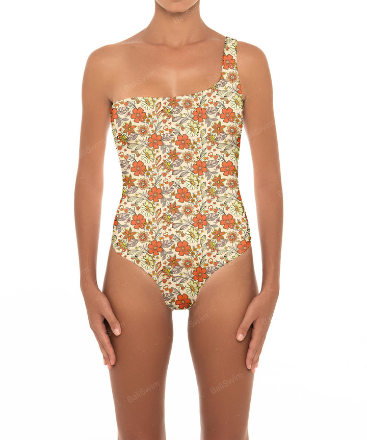 BSWS-S16 One Shoulder Swimsuit