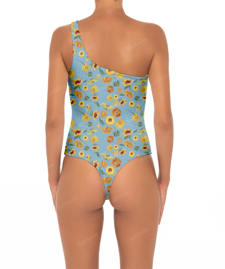 BSWS-S16 One Shoulder Swimsuit