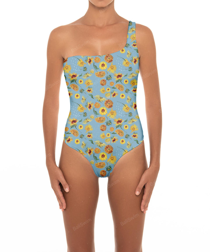 BSWS-S16 One Shoulder Swimsuit